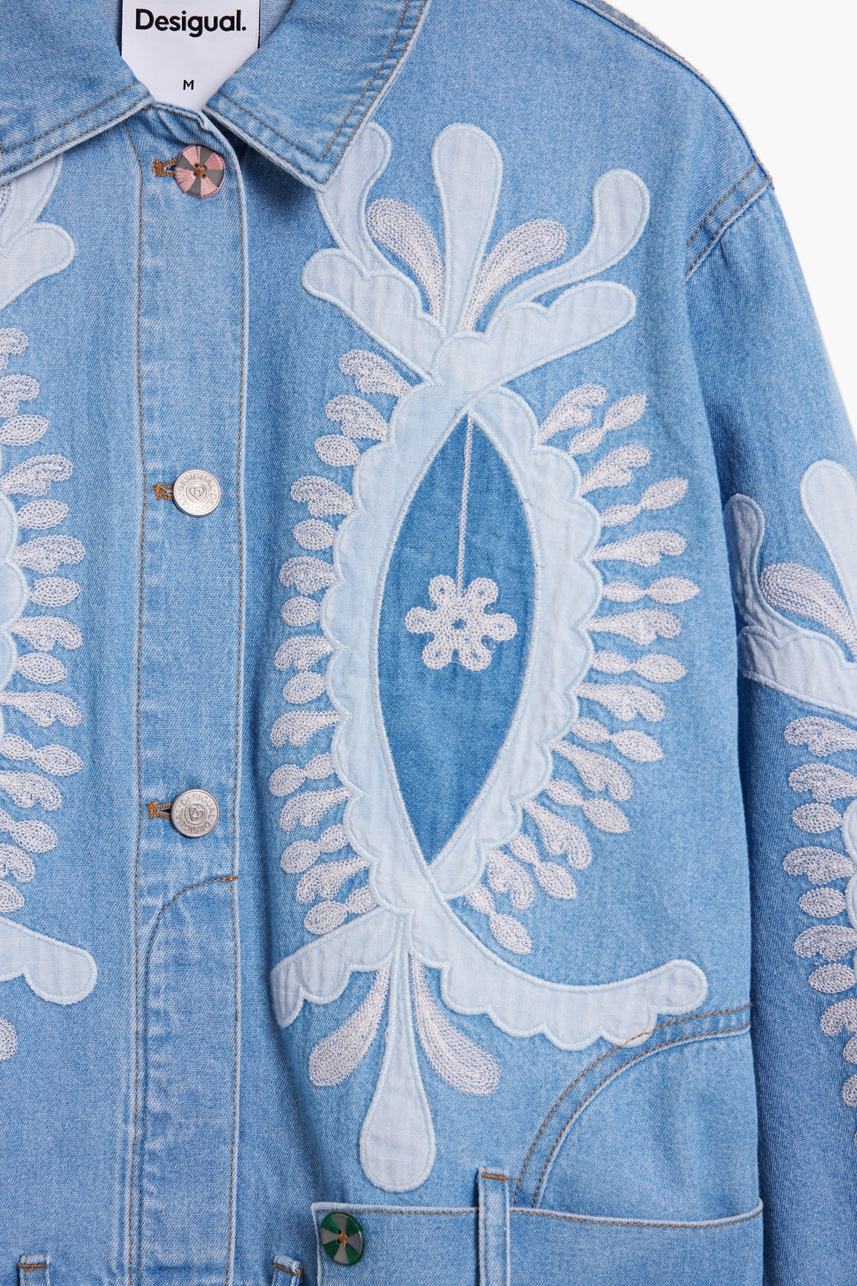 Desigual Border Denim Jacket