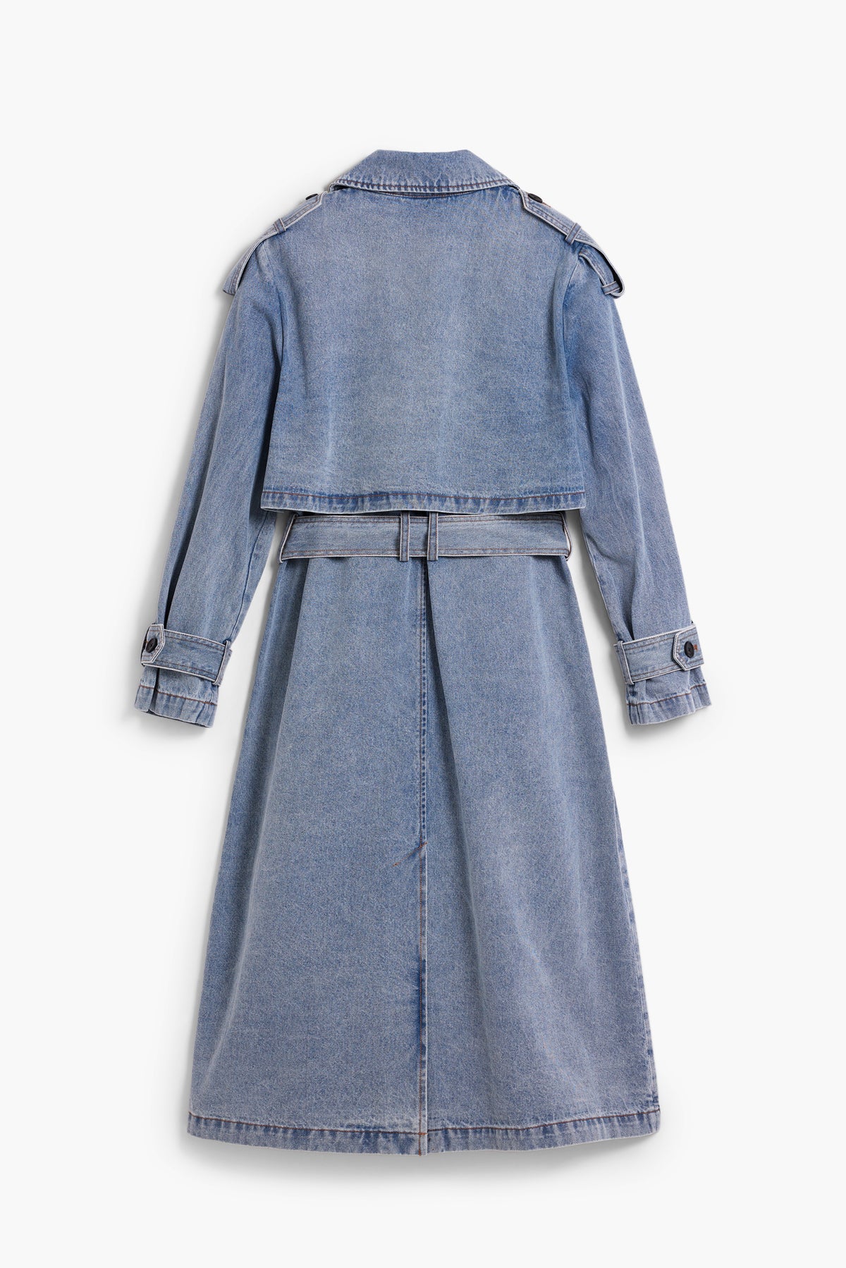 Desigual Vio Denim Trench Coat