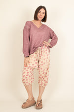 Magnolia Pearl Printed Cali Sweat Shorts