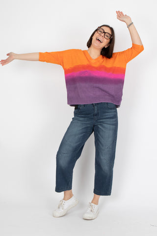 Estheme Sunset V-Neck Pullover