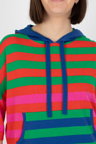 Estheme Striped Hoodie