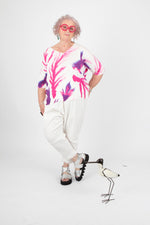 Estheme Paint V-Neck Pullover