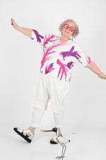 Estheme Paint V-Neck Pullover