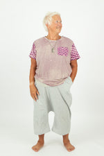 Magnolia Pearl Piecewise Pocket Boyfriend Tee