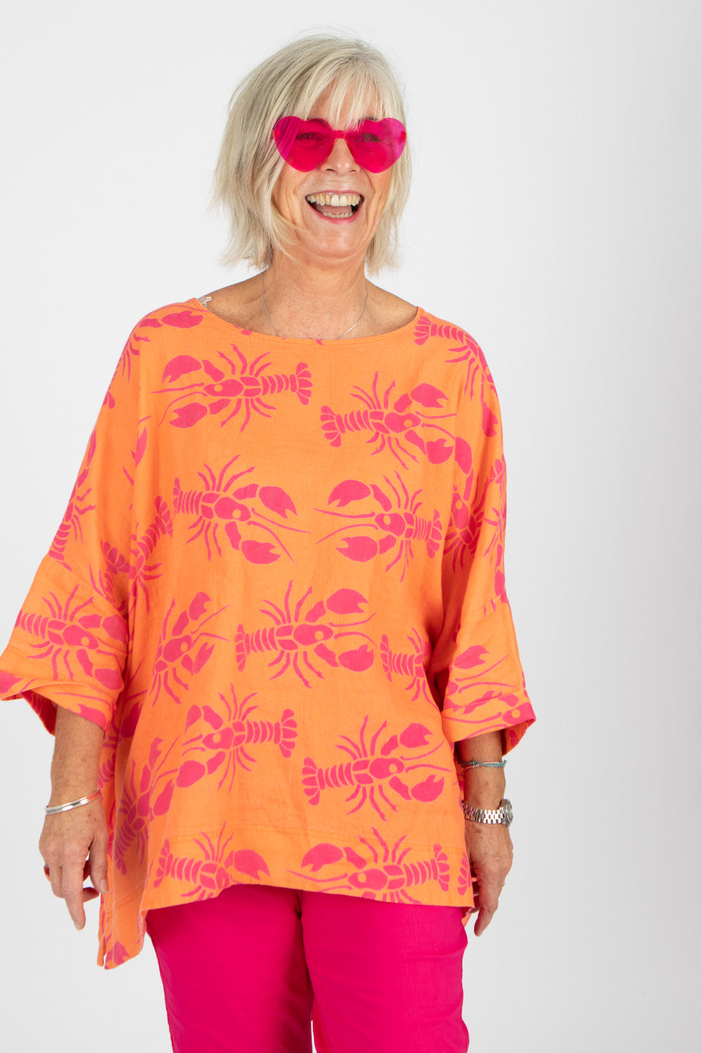 Estudio Viva Rosa Printed Top