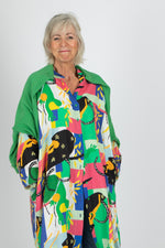 Estudio Viva Wivina Printed Shirt Dress