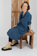 Estudio Viva Wivina Denim Shirt Dress