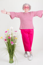 By Basics Trumpet Sleeve Top