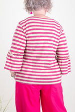 By Basics Trumpet Sleeve Top