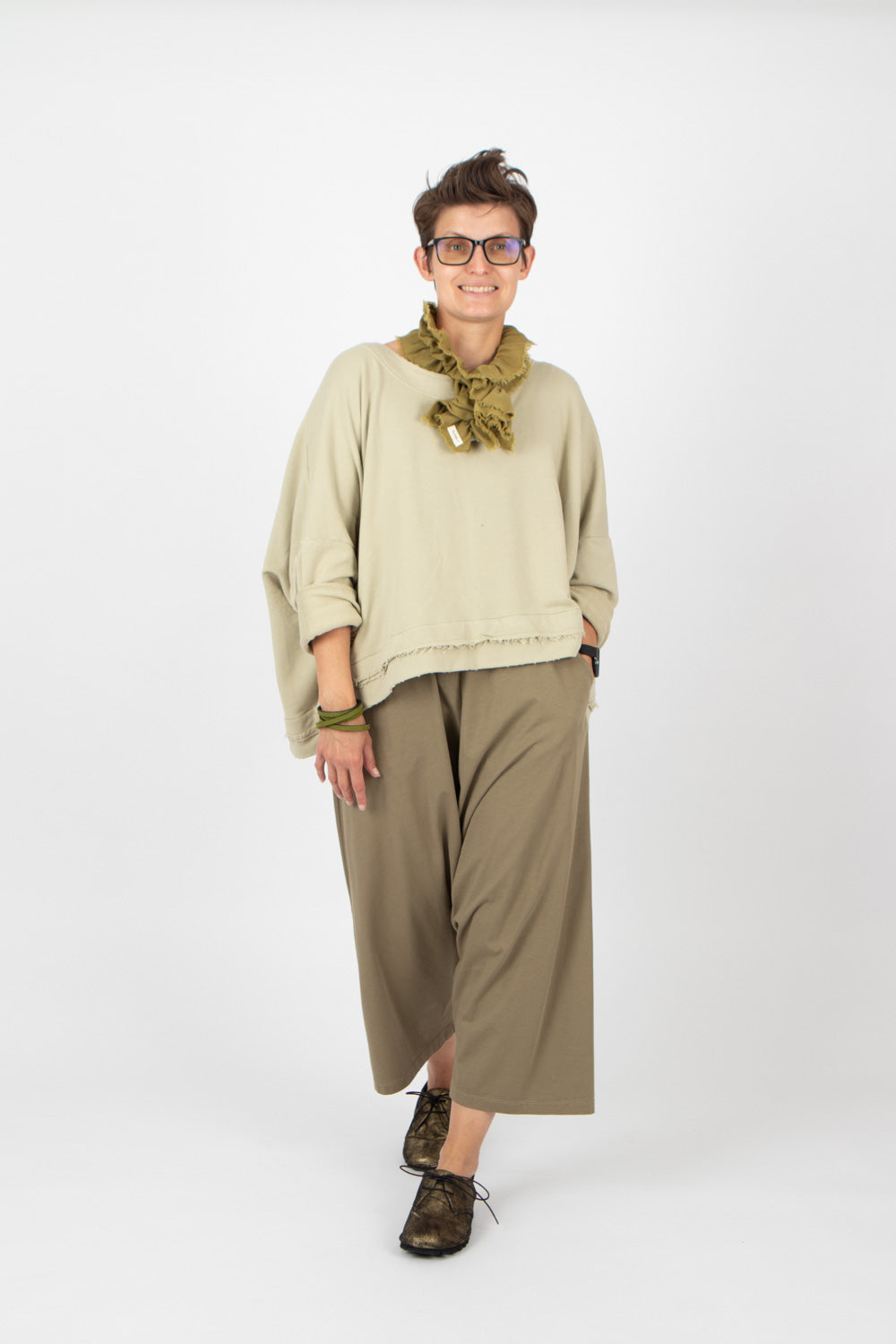 By Basics Flounce Scarf