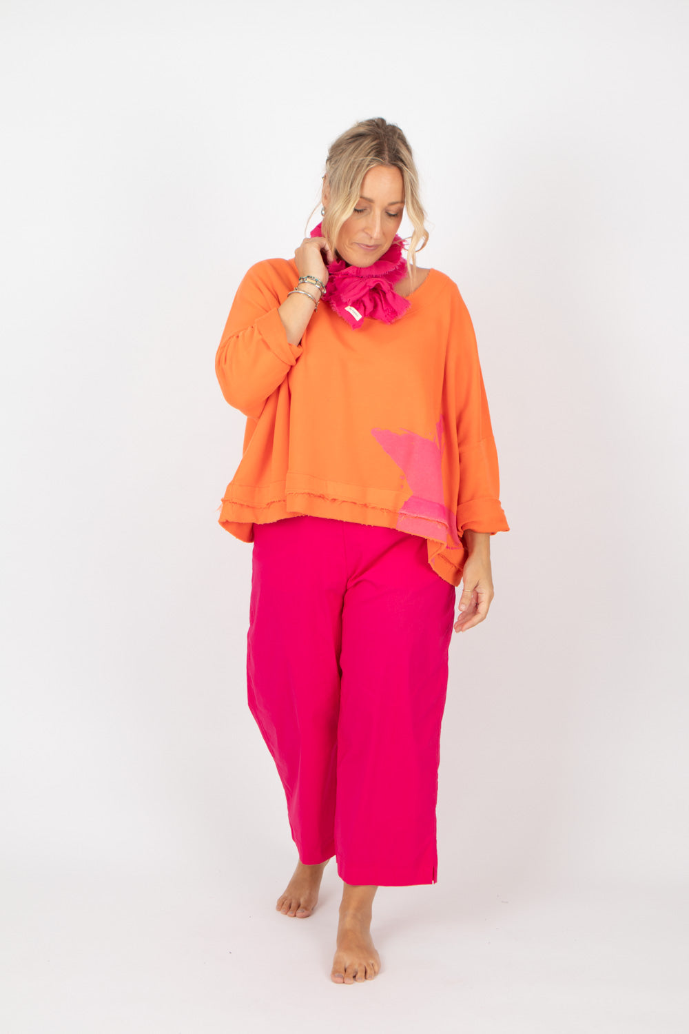 By Basics Flounce Scarf