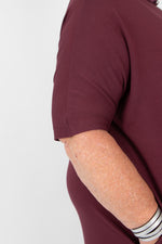 By Basics Dress With Boat Neck