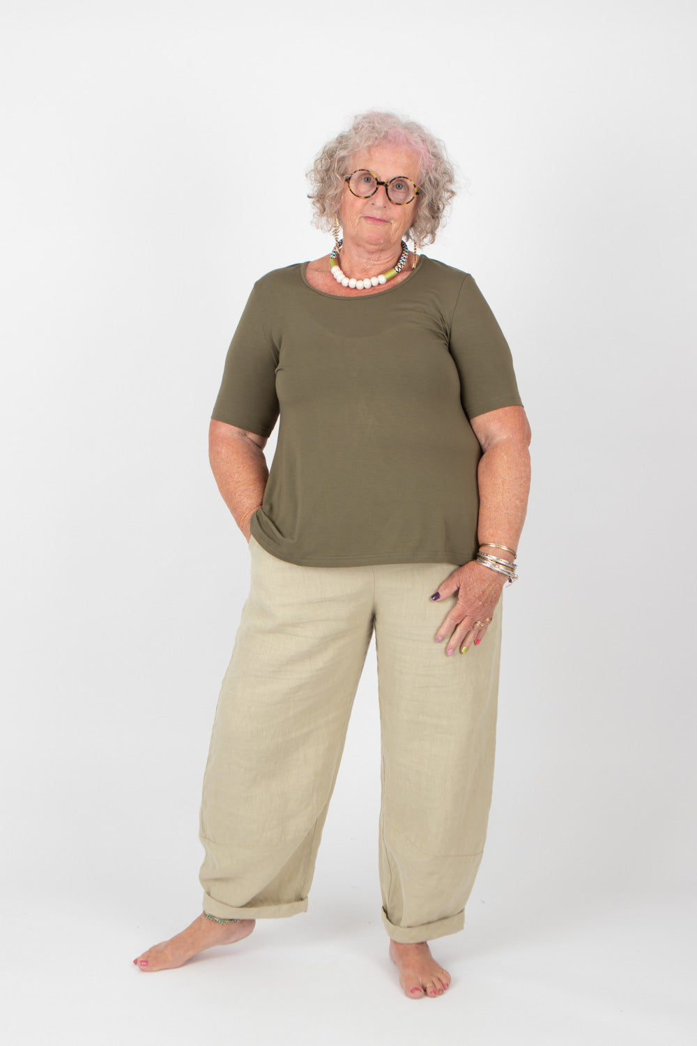 By Basics A line T-shirt