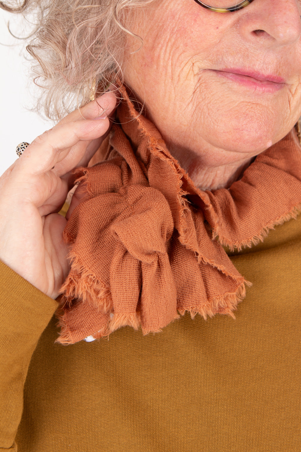 By Basics Flounce Scarf