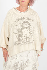 Magnolia Pearl Spread The Love Francis Pullover