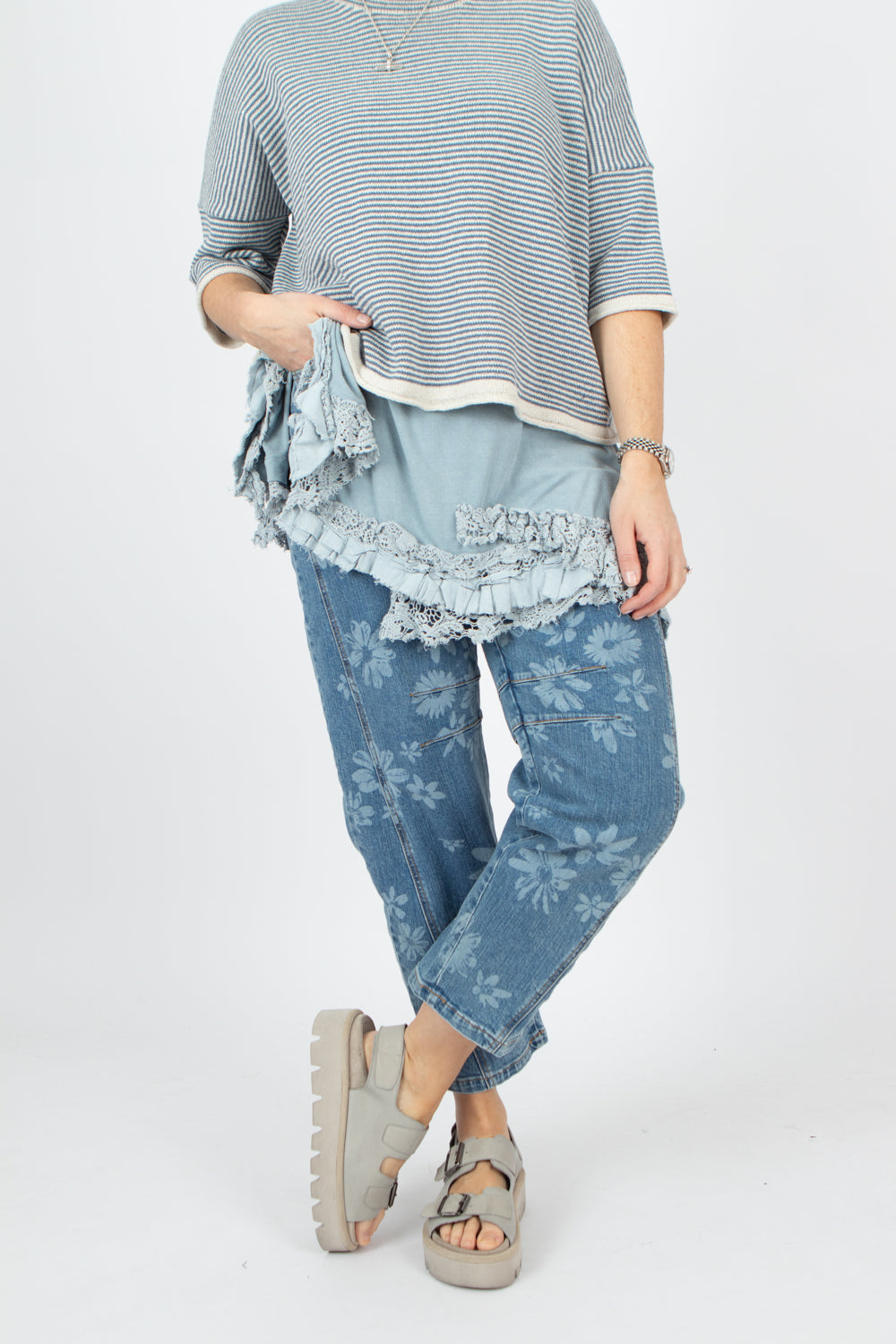 Desigual Maggi Denim Trousers