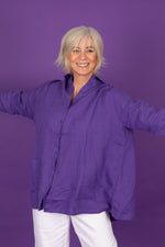 Estudio Viva The Bowie Carla Linen Shirt