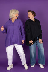 Estudio Viva The Bowie Carla Linen Shirt