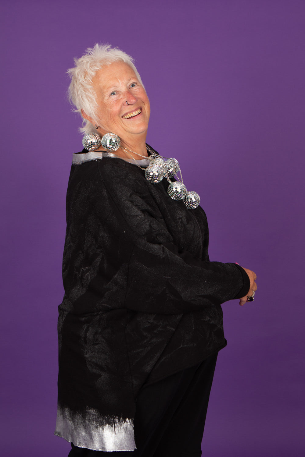 Estudio Viva Catarina Metallic Sweater