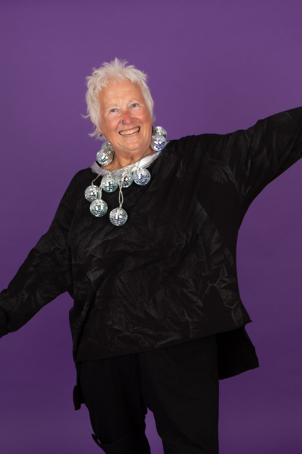 Estudio Viva Catarina Metallic Sweater