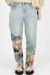 Desigual Amalfi Denim Trousers