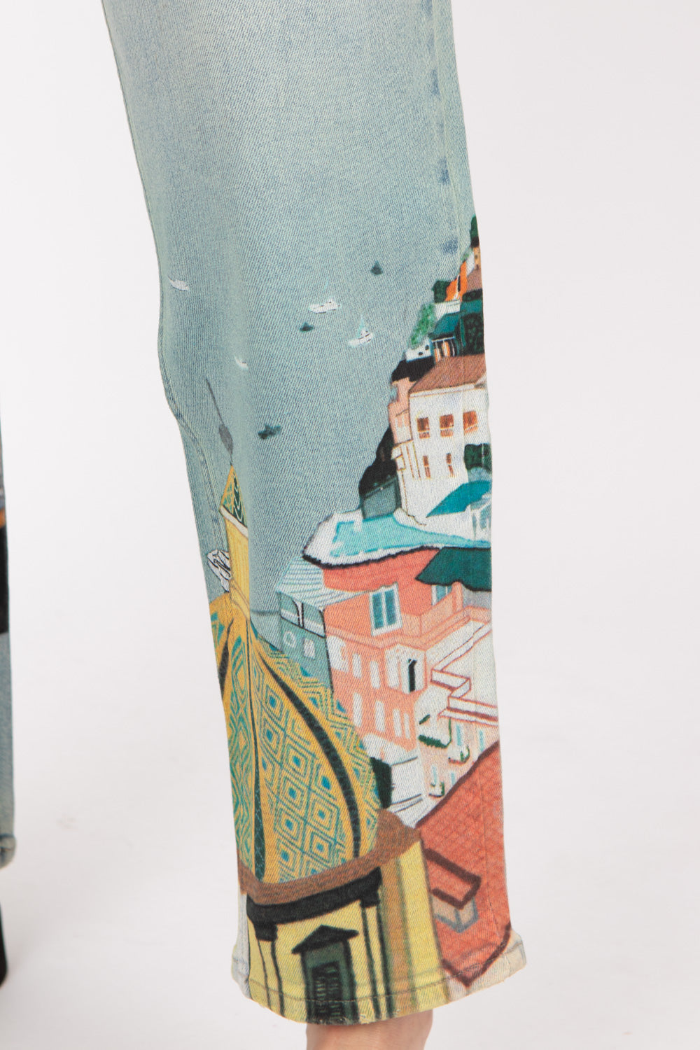 Desigual Amalfi Denim Trousers