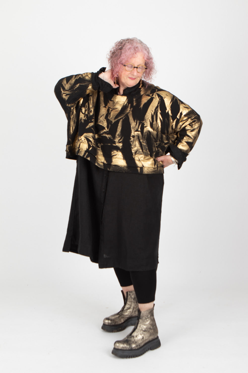 Estudio Viva Sofia Metallic Sweater