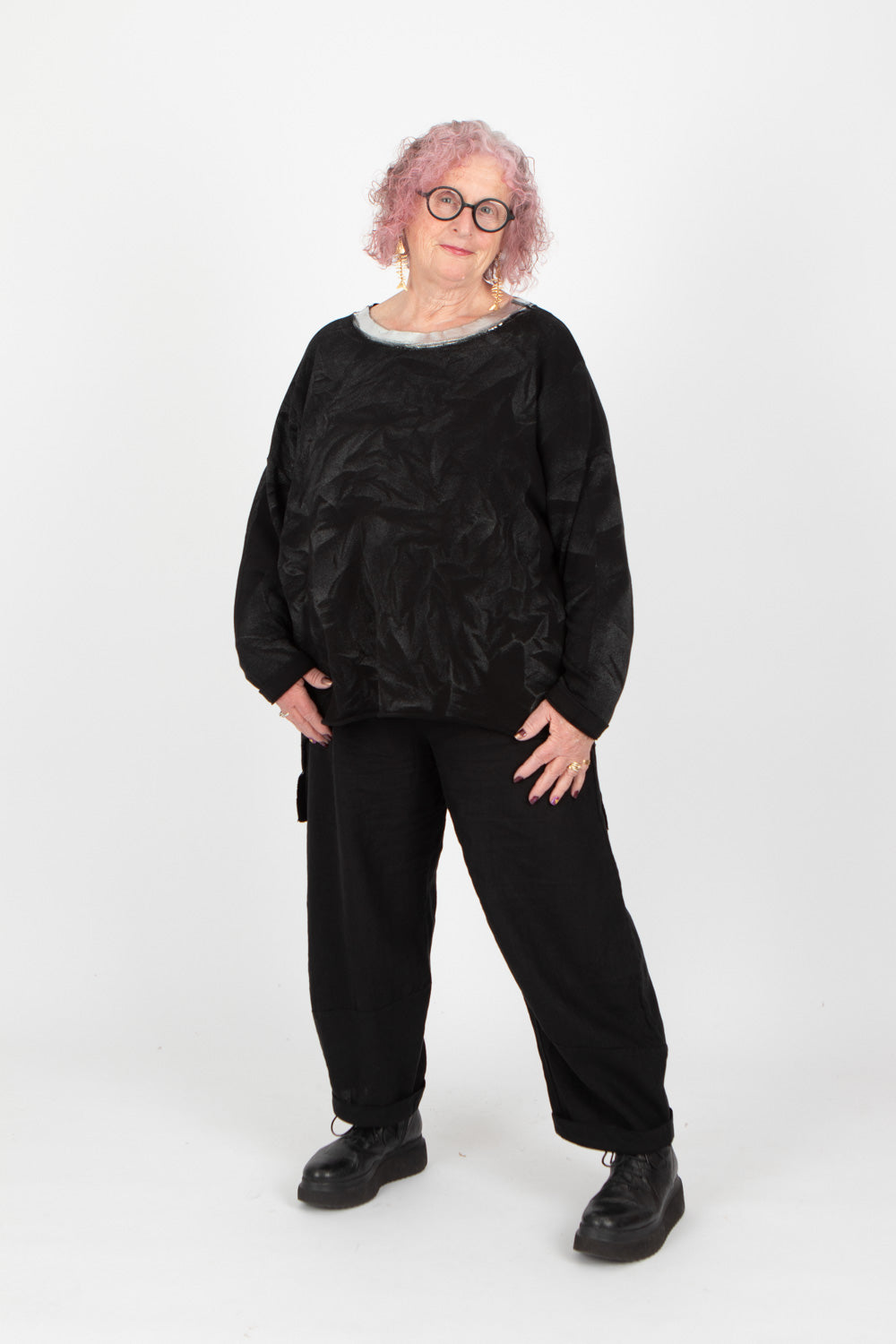 Estudio Viva Catarina Metallic Sweater