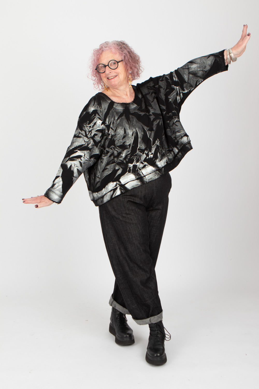 Estudio Viva Sofia Metallic Sweater