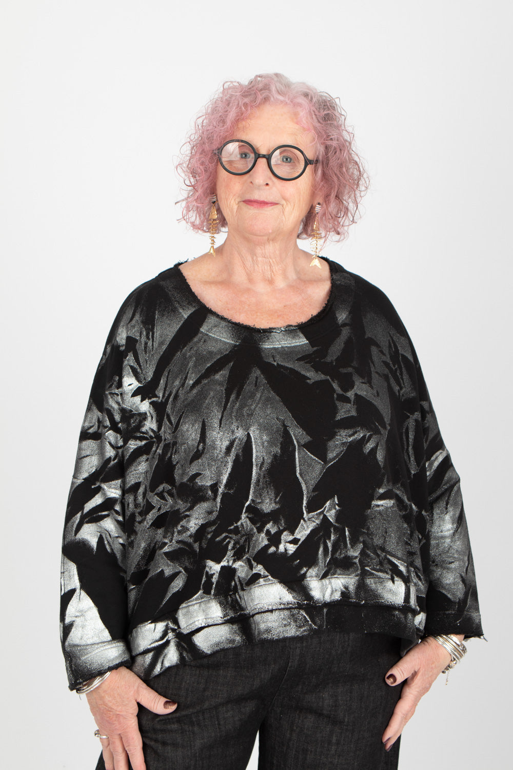 Estudio Viva Sofia Metallic Sweater