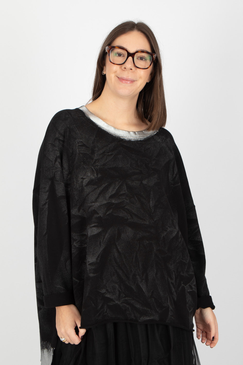 Estudio Viva Catarina Metallic Sweater