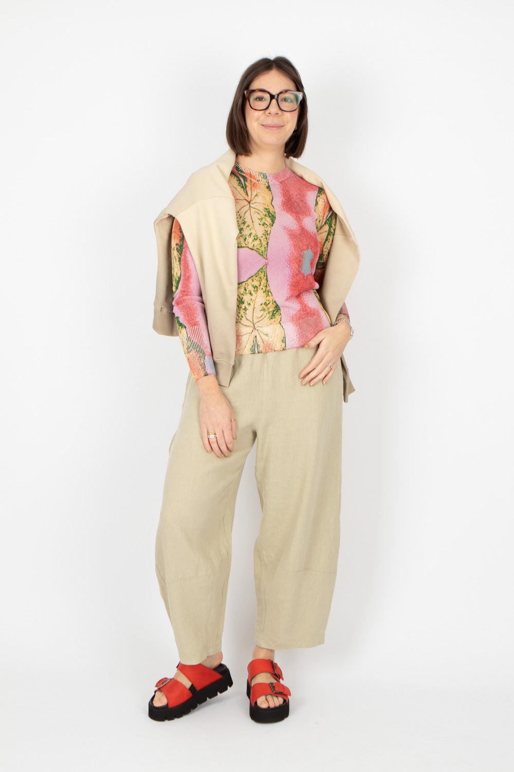 Desigual Leaf Lacroix Pullover