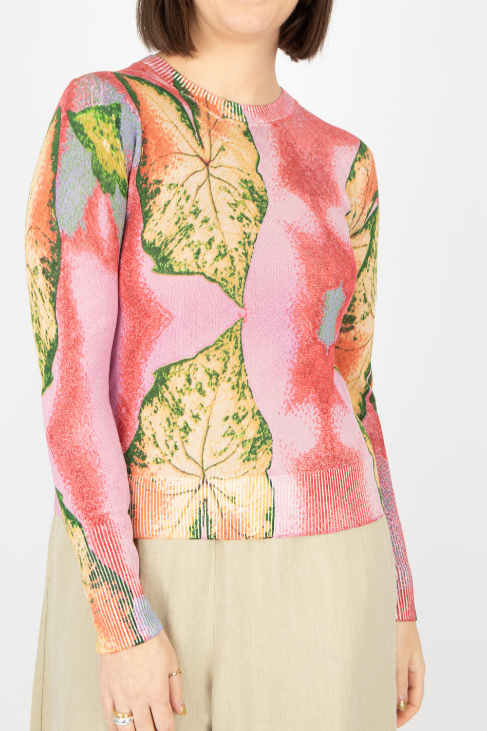 Desigual Leaf Lacroix Pullover