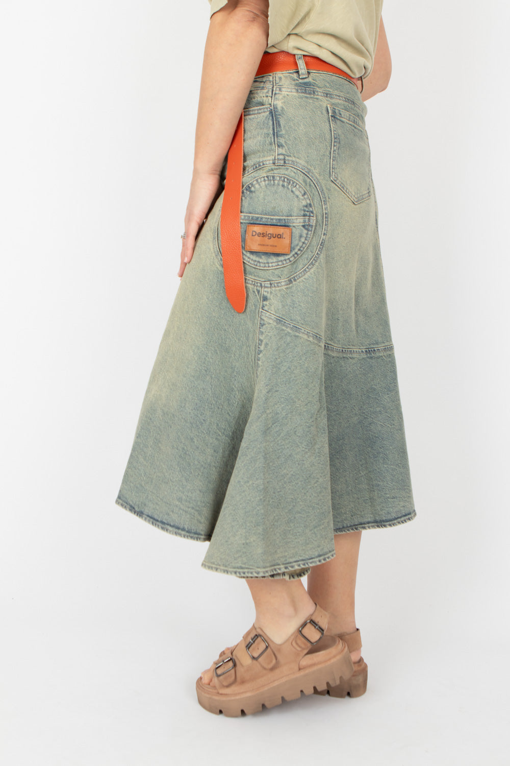 Desigual Enola Denim Skirt