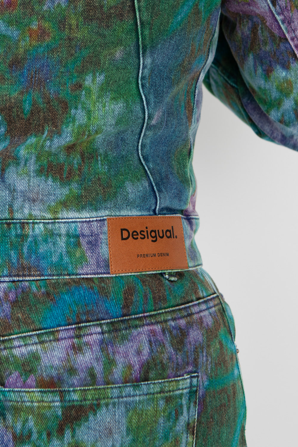 Desigual Flora Denim Jacket