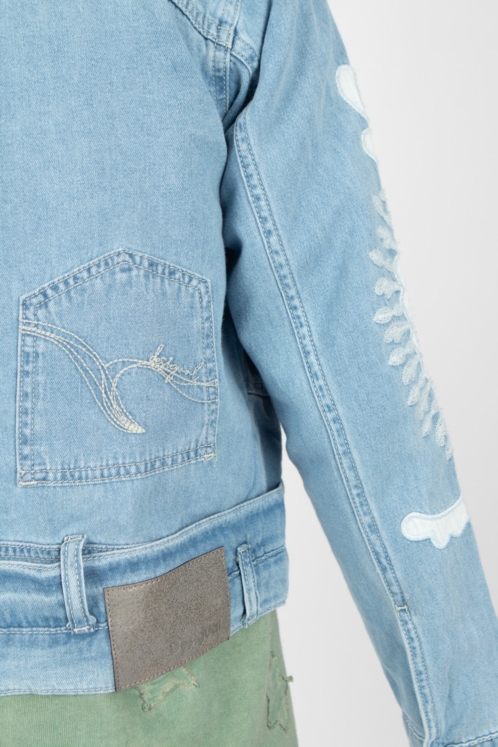 Desigual Border Denim Jacket