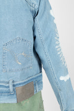Desigual Border Denim Jacket
