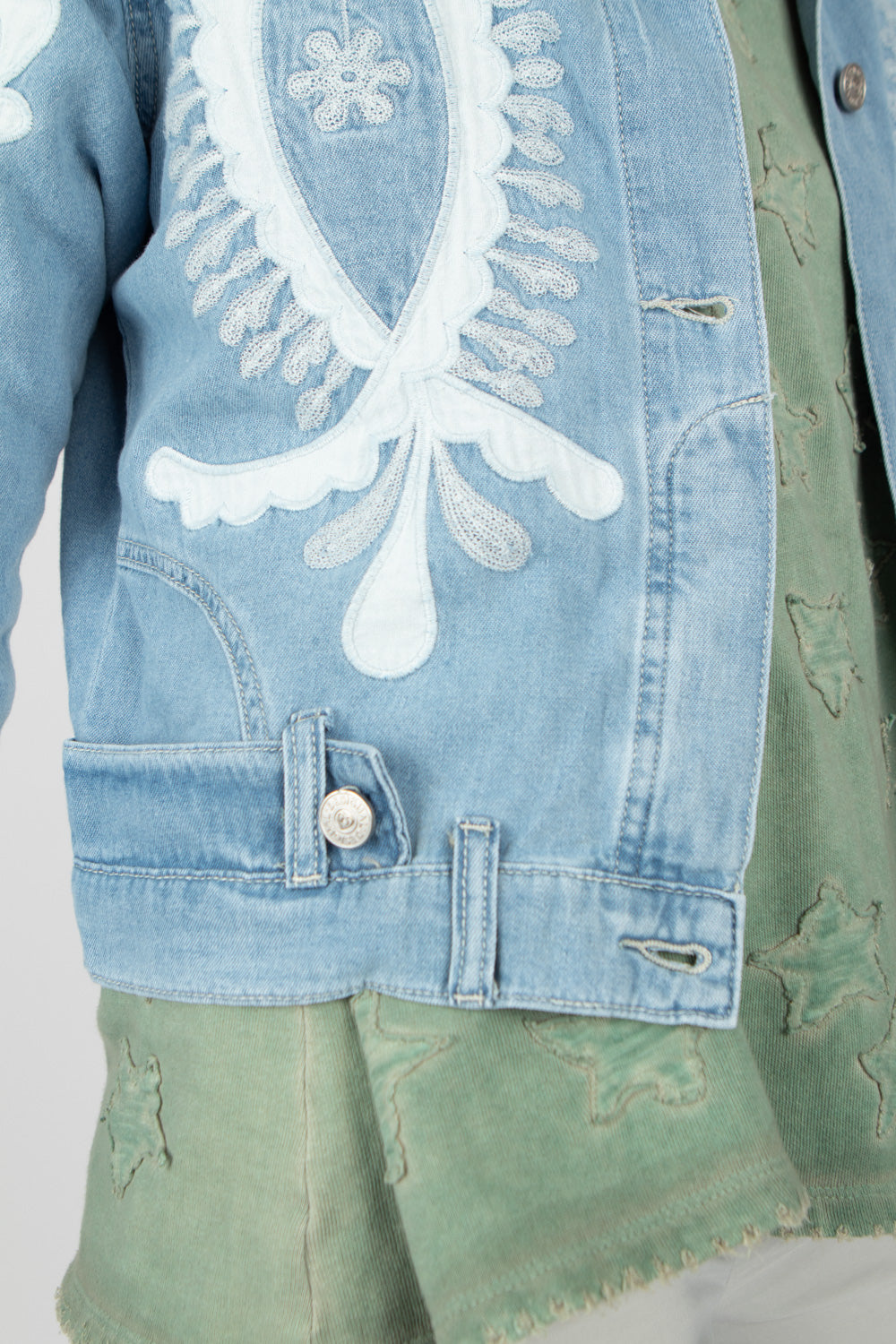 Desigual Border Denim Jacket
