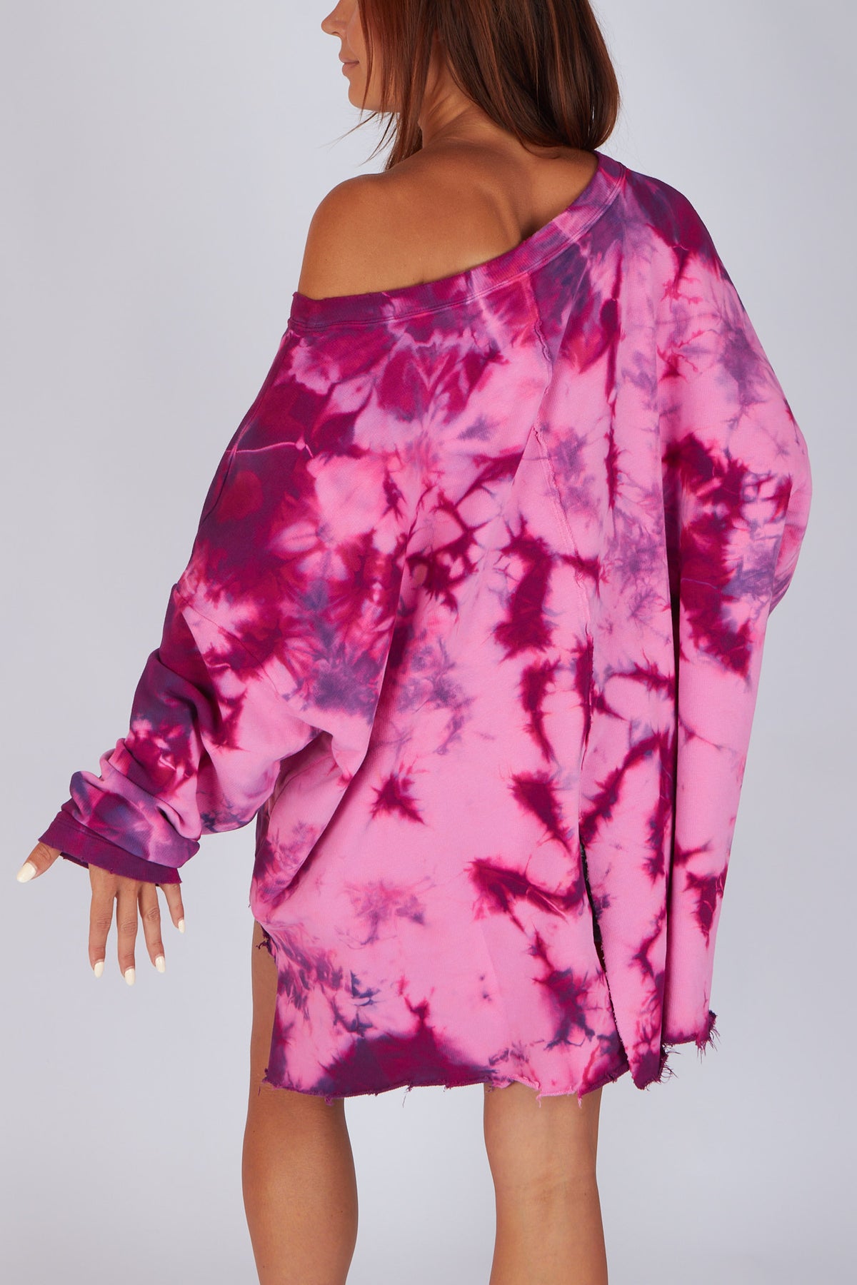 Estudio Viva Catarina Tie Dye Sweater (Pink Tie Dye)