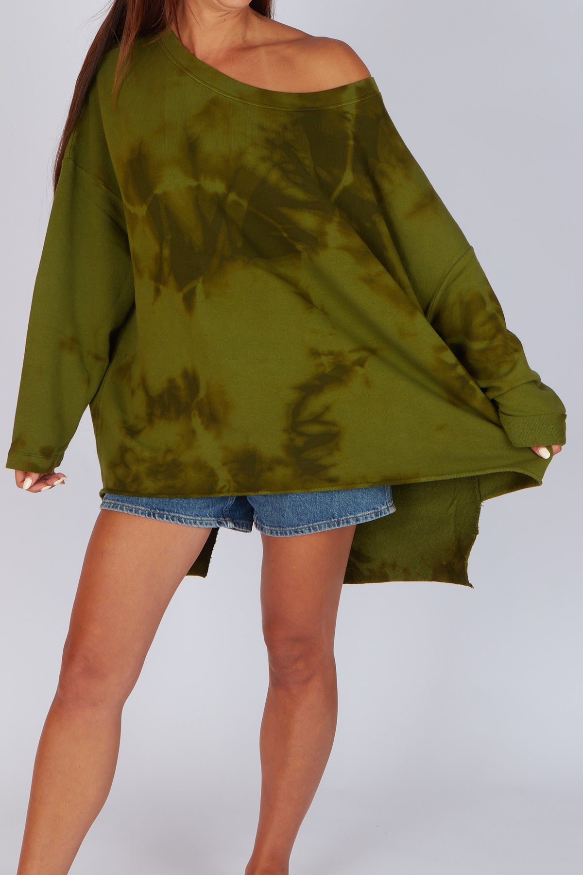 Estudio Viva Catarina Tie Dye Sweater (Khaki Tie Dye)