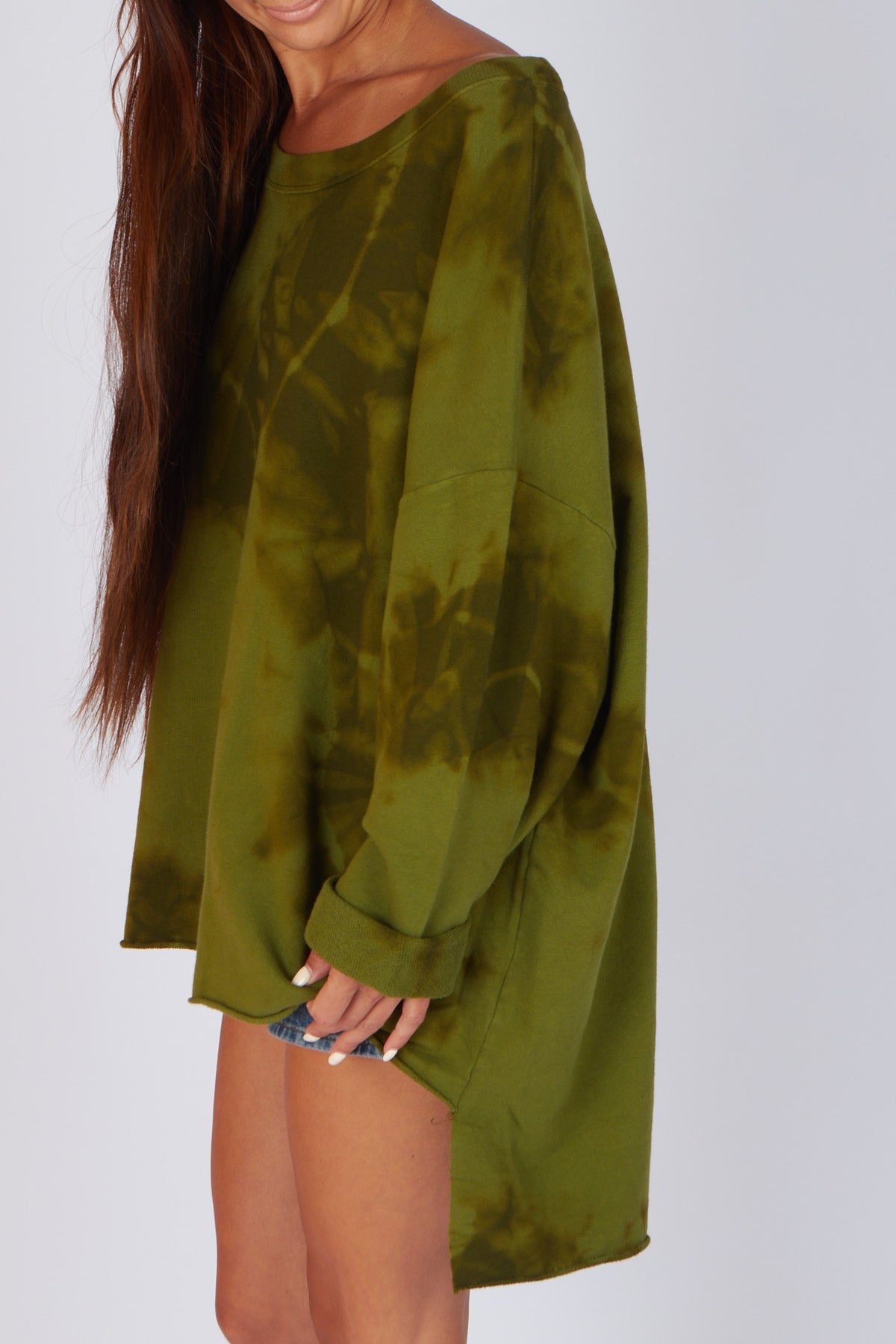 Estudio Viva Catarina Tie Dye Sweater (Khaki Tie Dye)