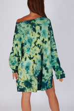 Estudio Viva Catarina Tie Dye Sweater (Green Dye)