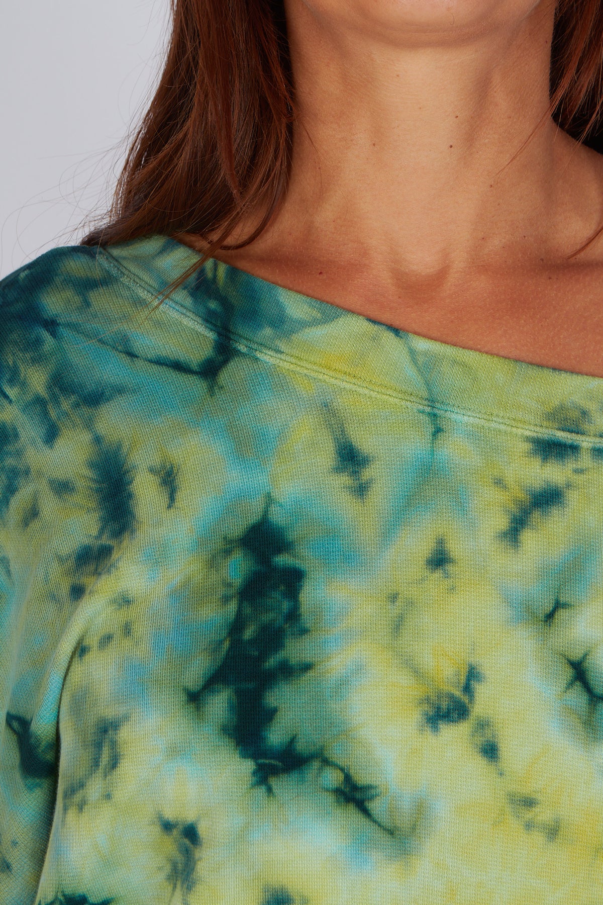 Estudio Viva Catarina Tie Dye Sweater (Green Dye)