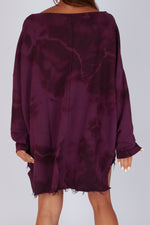 Estudio Viva Catarina Tie Dye Sweater (Berry Tie Dye)