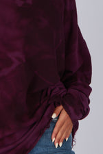 Estudio Viva Catarina Tie Dye Sweater (Berry Tie Dye)