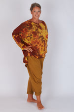 Estudio Viva Catarina Tie Dye Sweater (Orange Dye)