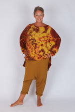 Estudio Viva Catarina Tie Dye Sweater (Orange Dye)