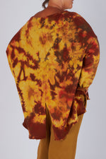 Estudio Viva Catarina Tie Dye Sweater (Orange Dye)