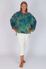 Estudio Viva Catarina Tie Dye Sweater (Jade Tie Dye)