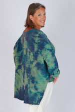 Estudio Viva Catarina Tie Dye Sweater (Jade Tie Dye)